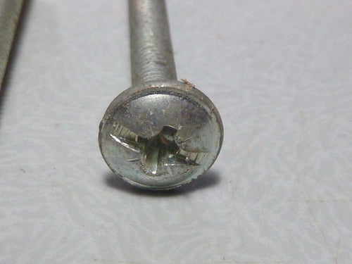 4 VIS DE POIGNEE M4 MEUBLE ACIER ZINGUE LONGUEUR 37 mm BOUTON SERRURE NEUF