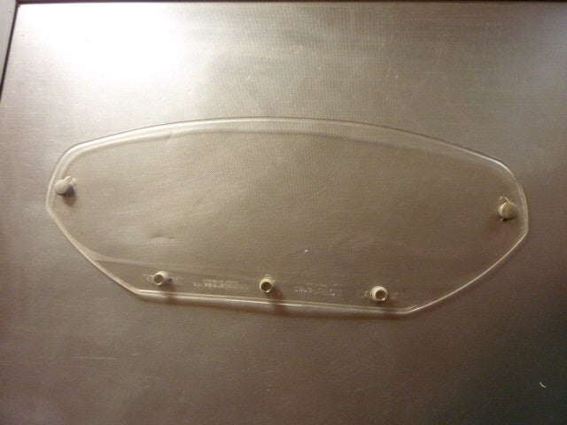 NOS 1 Vintage Casque Moto Visière fixe 5 attaches ILC Recomp  Made in USA visor