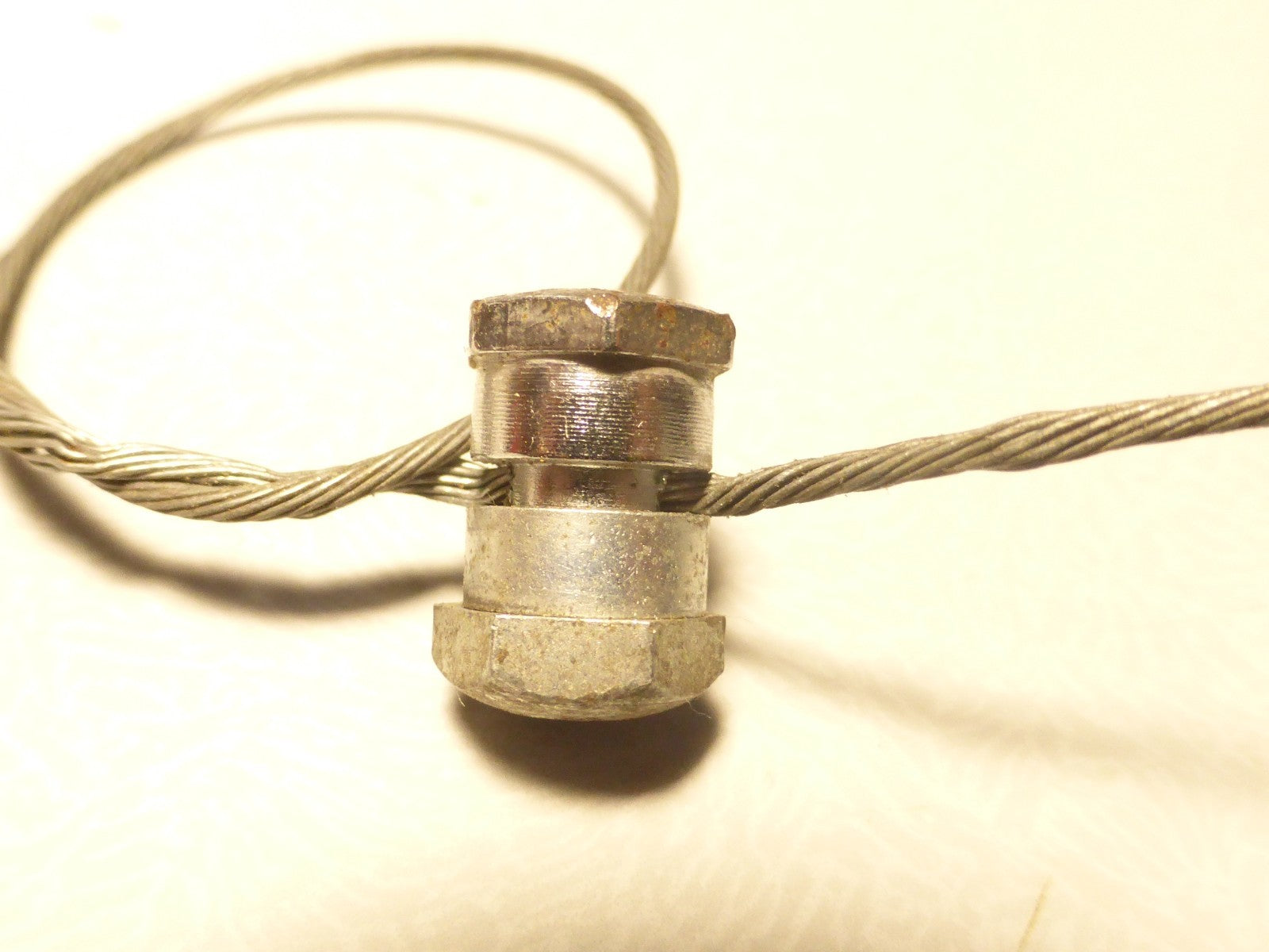 Butée de gaine Mafac frein arrière brake cable velo ancien vintage pontet
