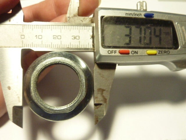 NOS contre écrou cuvette de jeu de direction 22,2 mm vintage ancien stock