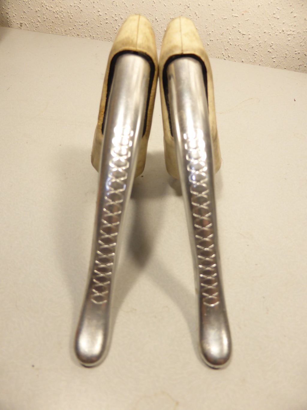 NOS RARE Leviers de frein velo vintage alu  old road bike brake levers course