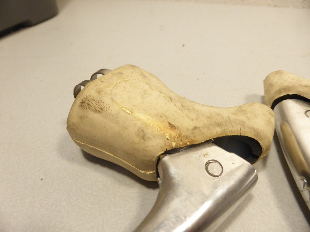 NOS RARE Leviers de frein velo vintage alu  old road bike brake levers course