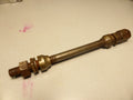 ancien axe velo cyclo  9.5x1.00 mm longueur 165 mm vintage