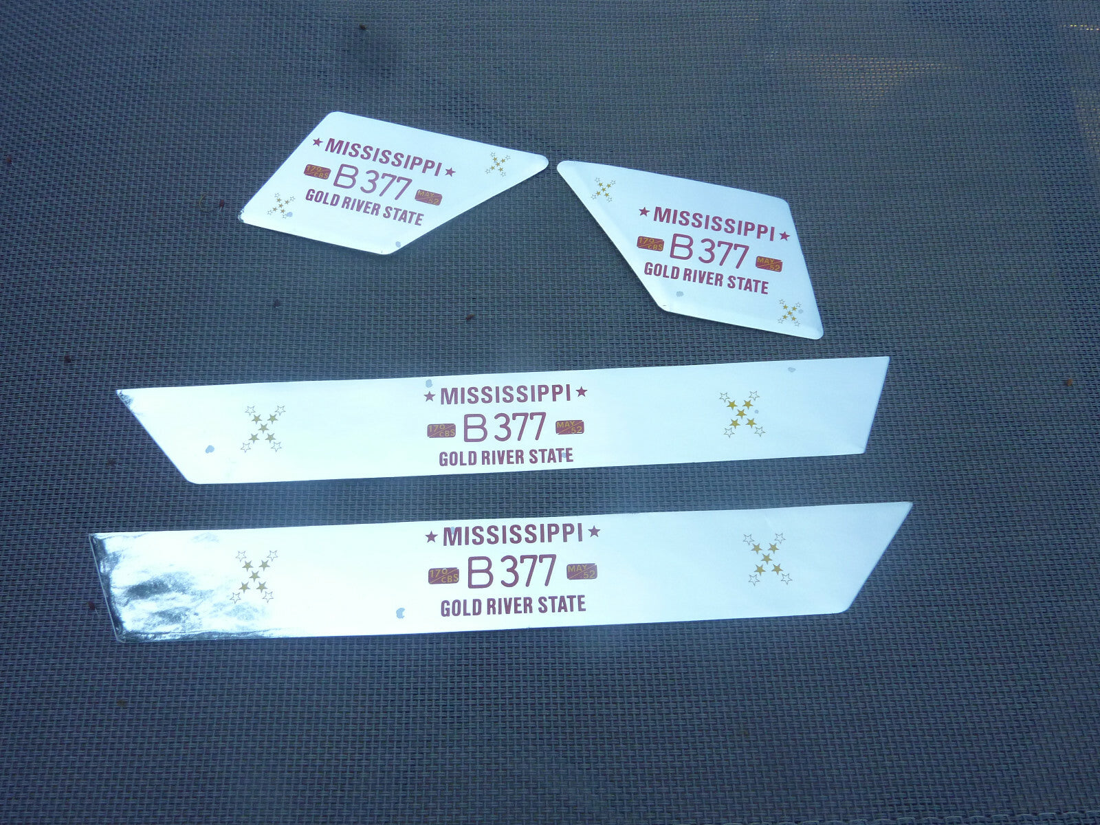 AUTOCOLLANT STICKER 24CM SCOOTER MOTO MOBYLETTE ADHESIF TUNING mississippi