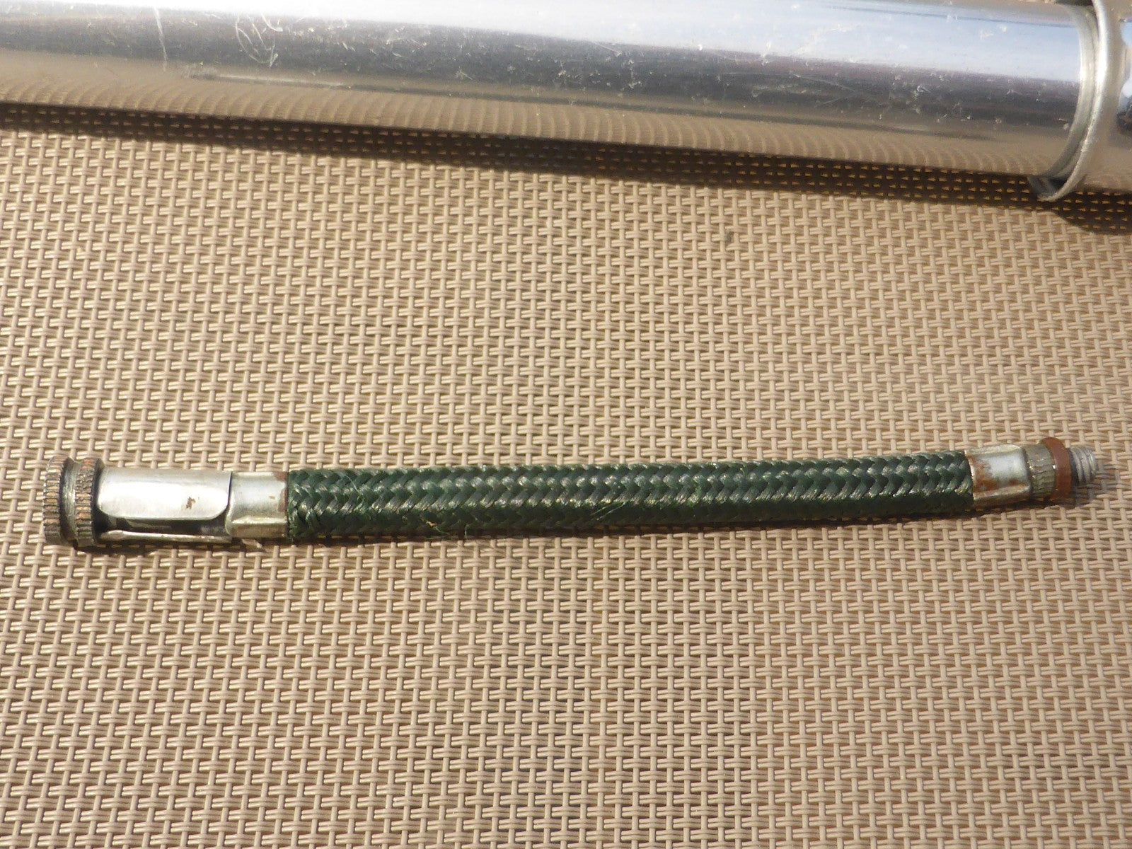 rare pompe velo vintage Tornade COURSE aluminium pump made in France Eroica