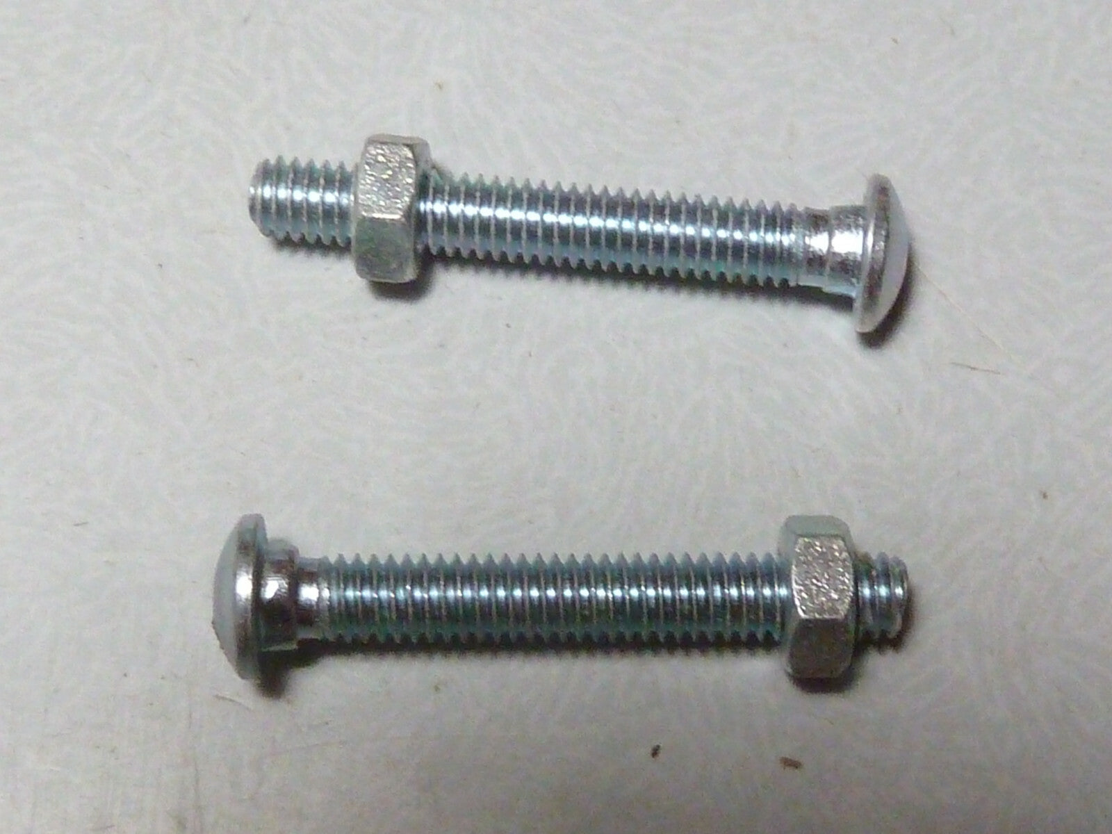 ✨ NOS 2 algi boulons vis a méplat collet fixation de freins velo cyclo 6x35 ✨