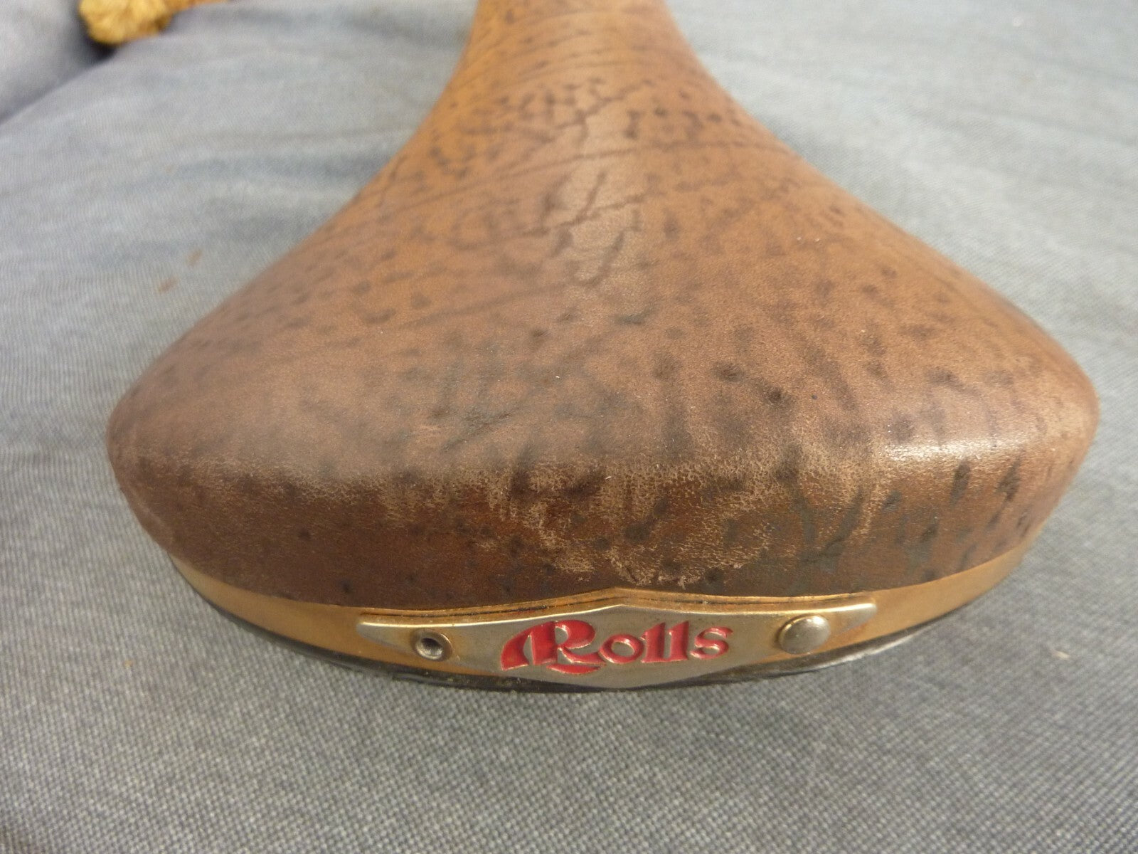 EROICA  Selle San Marco Rolls Cuir zébré Vintage course 1991