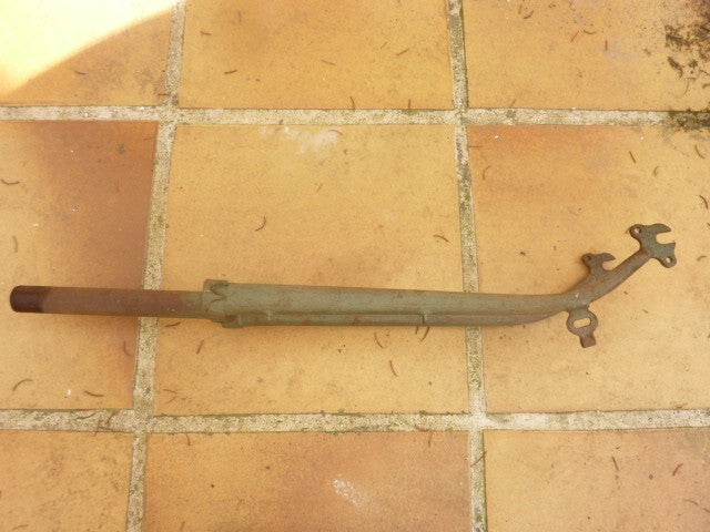 ✨ Fourche vélo vintage acier roue 650  pivot fileté 25x100 patte frein tambour✨