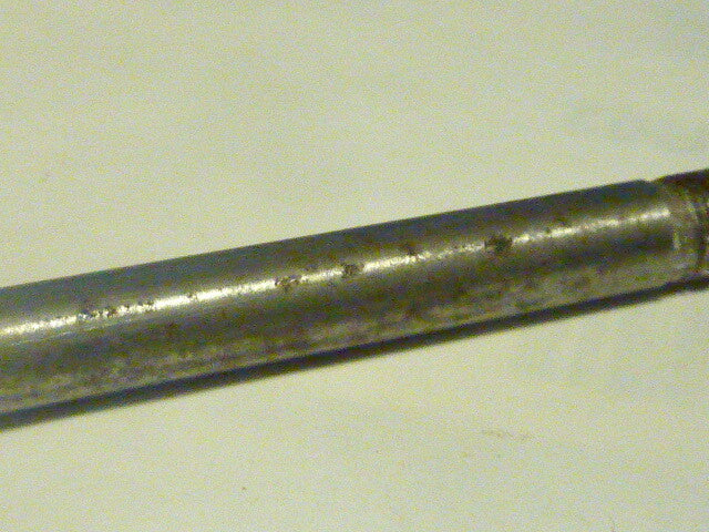 ancien de roue axe 10 mm longueur 168 mm vintage 10x100