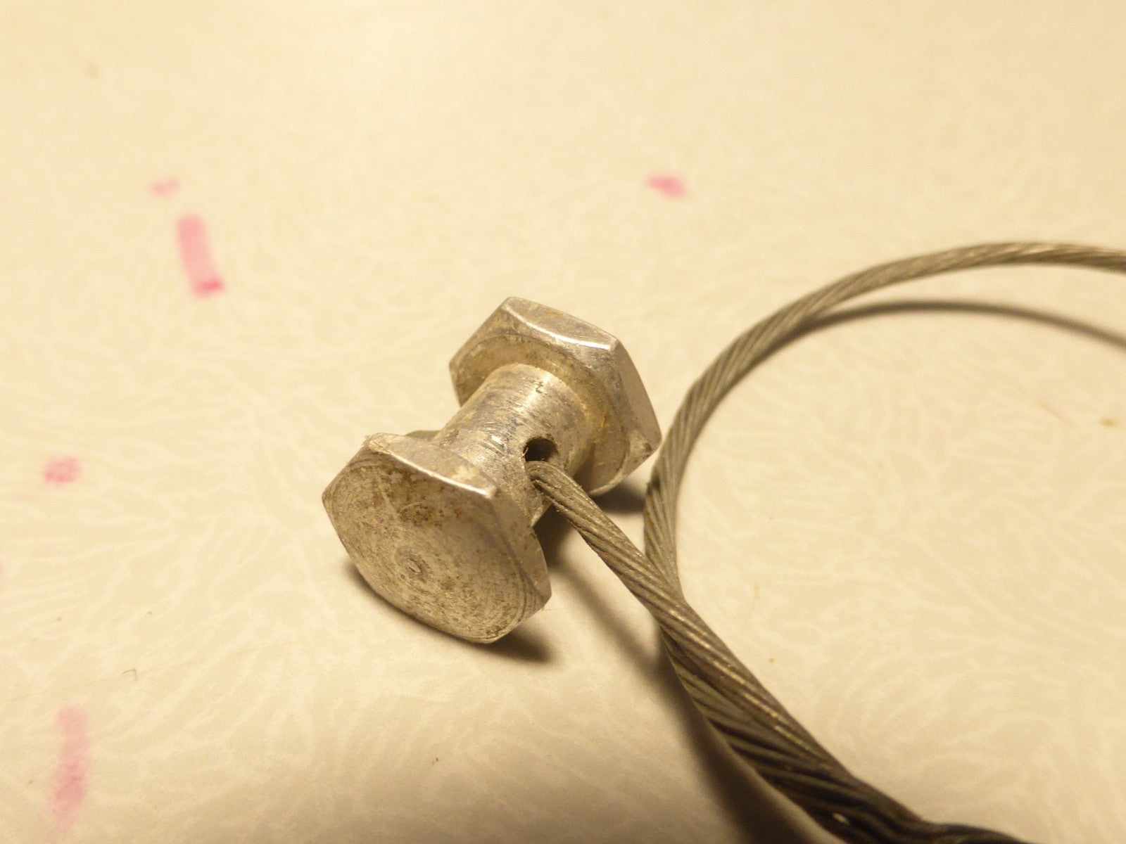 Butée de gaine Mafac frein arrière brake cable velo ancien vintage pontet