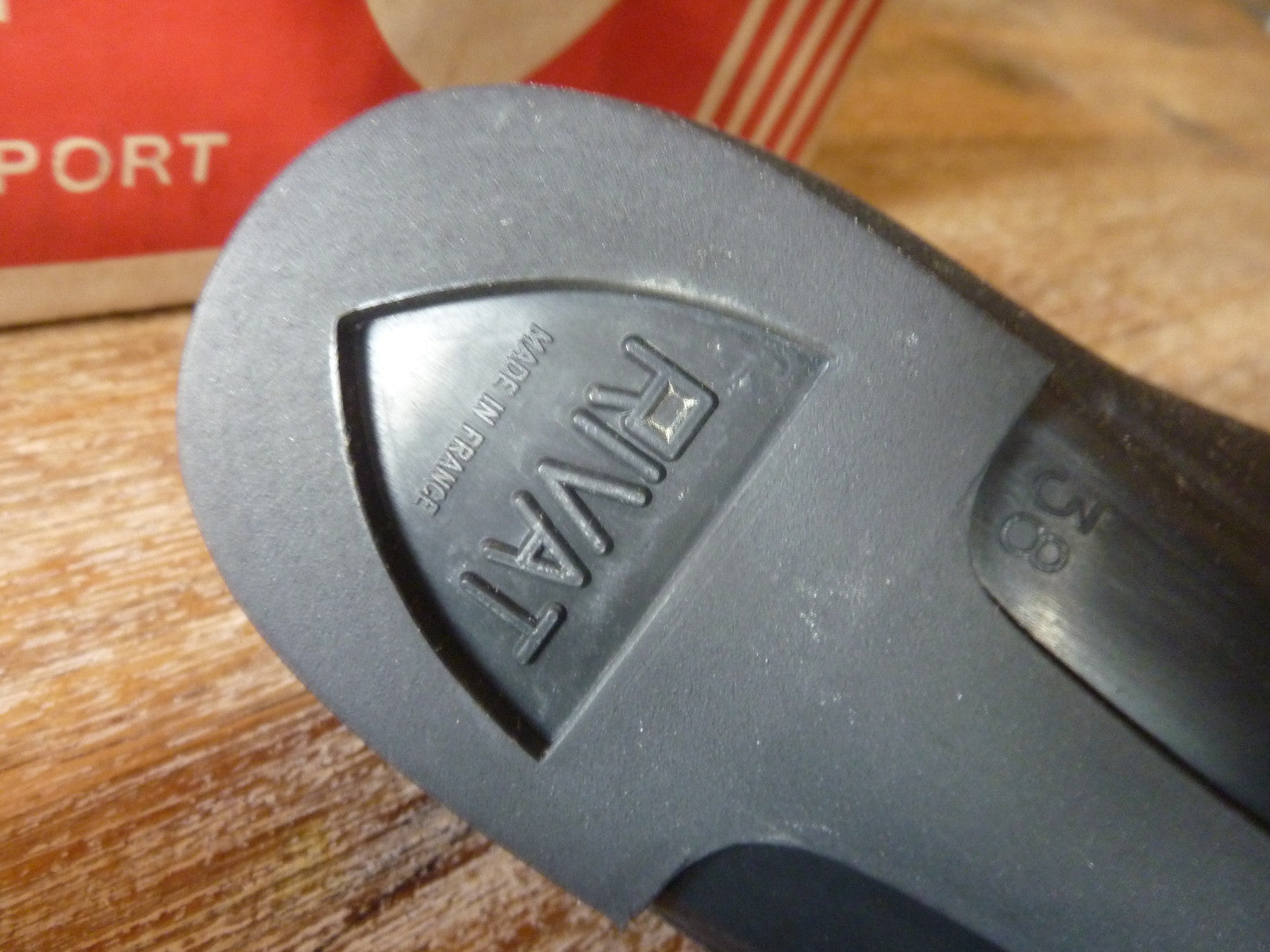 Chaussures de cyclisme ancienne   - RIVAT - Made in France - T38