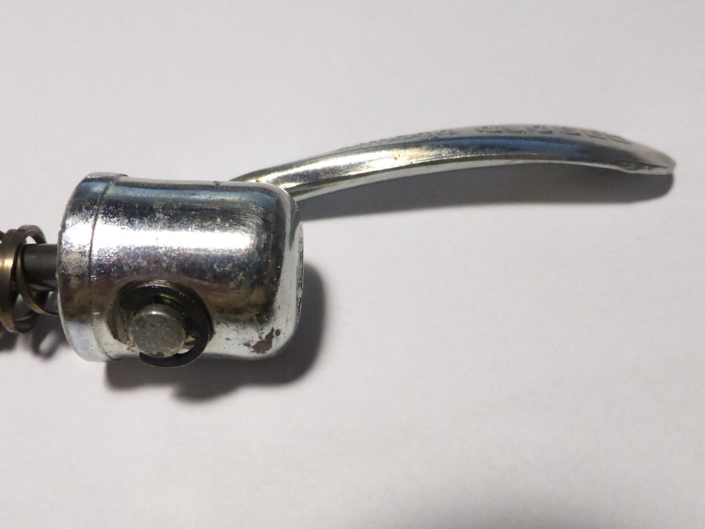 NOS attache rapide ofmega Quick Release front Skewer Eroica 1970s wheel skewer .