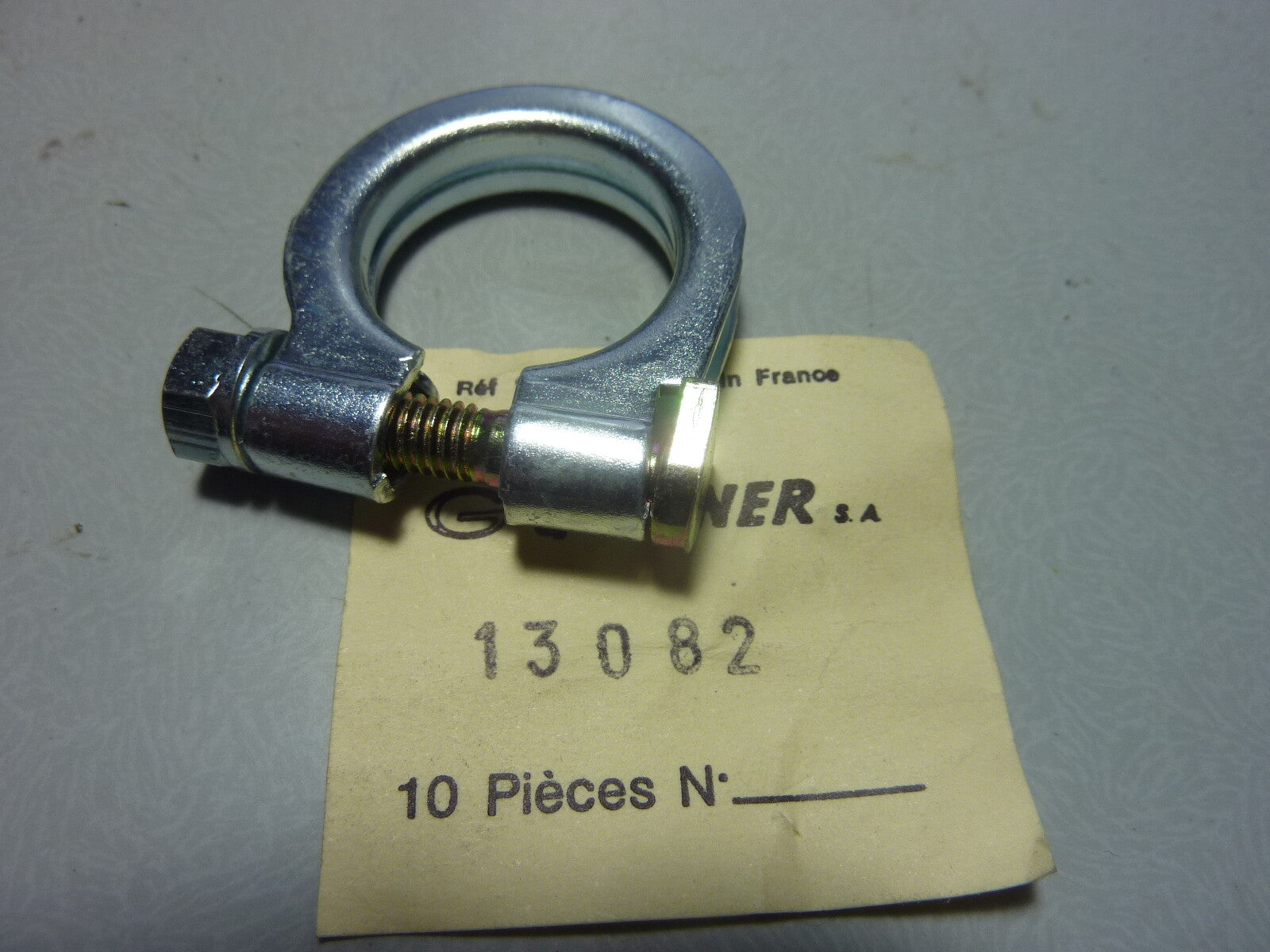 ✨ NOS Collier d’origine pour carburateur Gurtner Neuf ancien stock (NOS) 24 mm✨