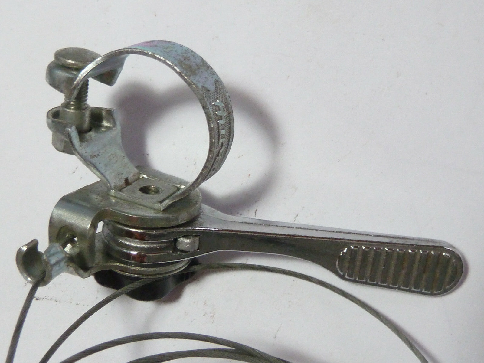 NOS Sachs HURET LEVIER  DE DERAILLEUR AVANT MONTAGE PAR COLLIER VINTAGE 70's