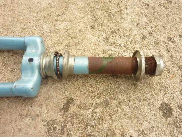 Fourche Fork  vintage roue de 650