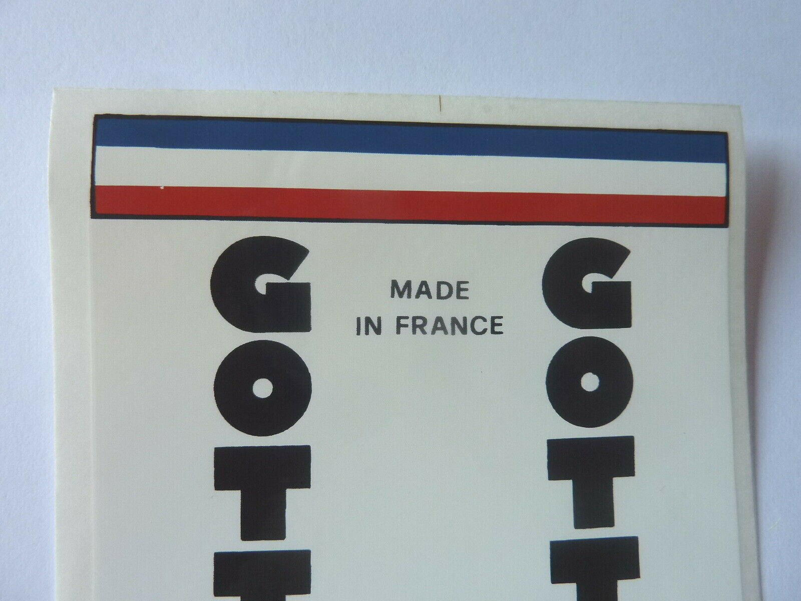 anciens Gottfried Vintage 2 autocollants velo / bike stickers / decals  eroica