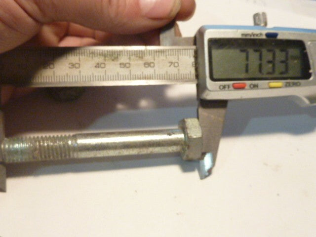 boulon VIS METAUX 11X70 ancien stock