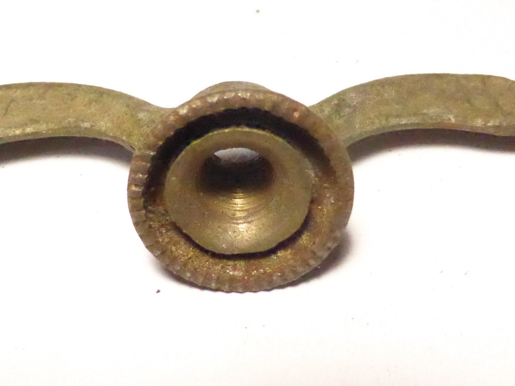 1 ancien Ecrous Papillon Velo Ancien Set Wing Nuts Brass 8 mm vintage