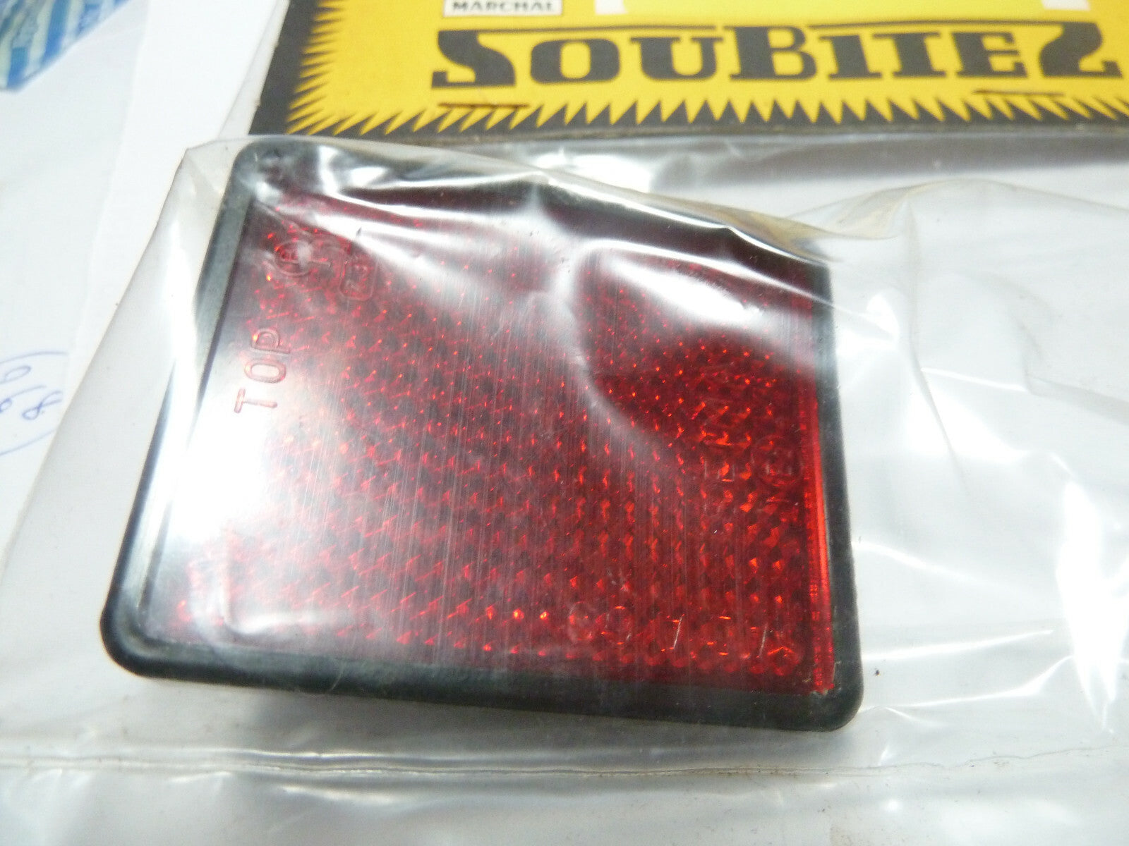 ✨ NOS Soubitez Reflector Catadioptre Garde-Boue 58x48 mm – Vintage France ✨