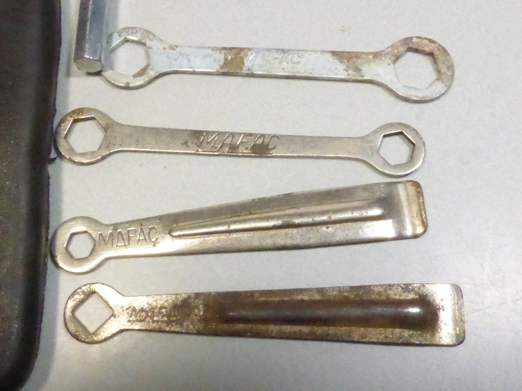 Pochette Trousse à outils vélo années 70 MAFAC avec  outils