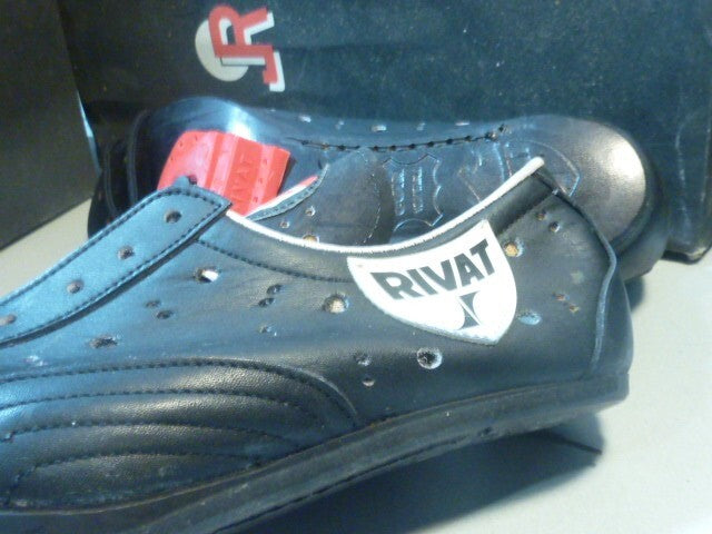 Chaussures de cyclisme ancienne  vintage  - RIVAT  - T37 model 57/0 PRO