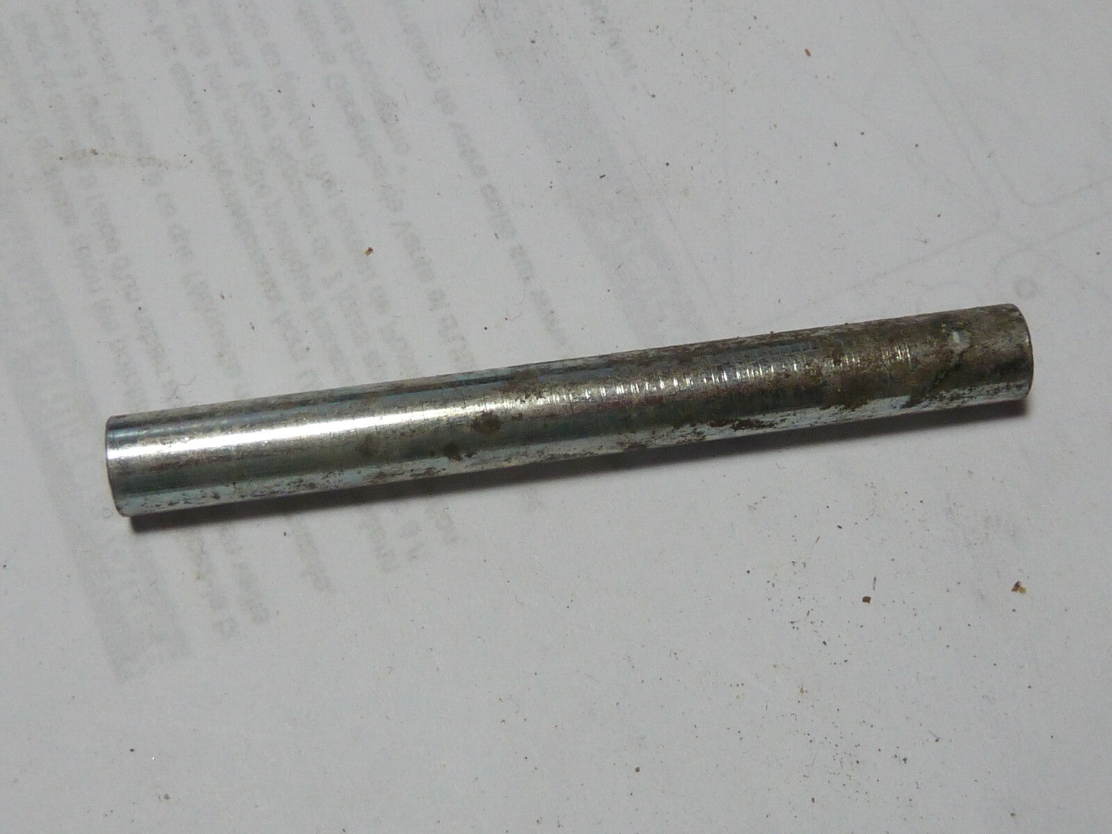 NOS ancienne vintage entretoise 73 mm  interieur ø 5 éxterieur ø 8
