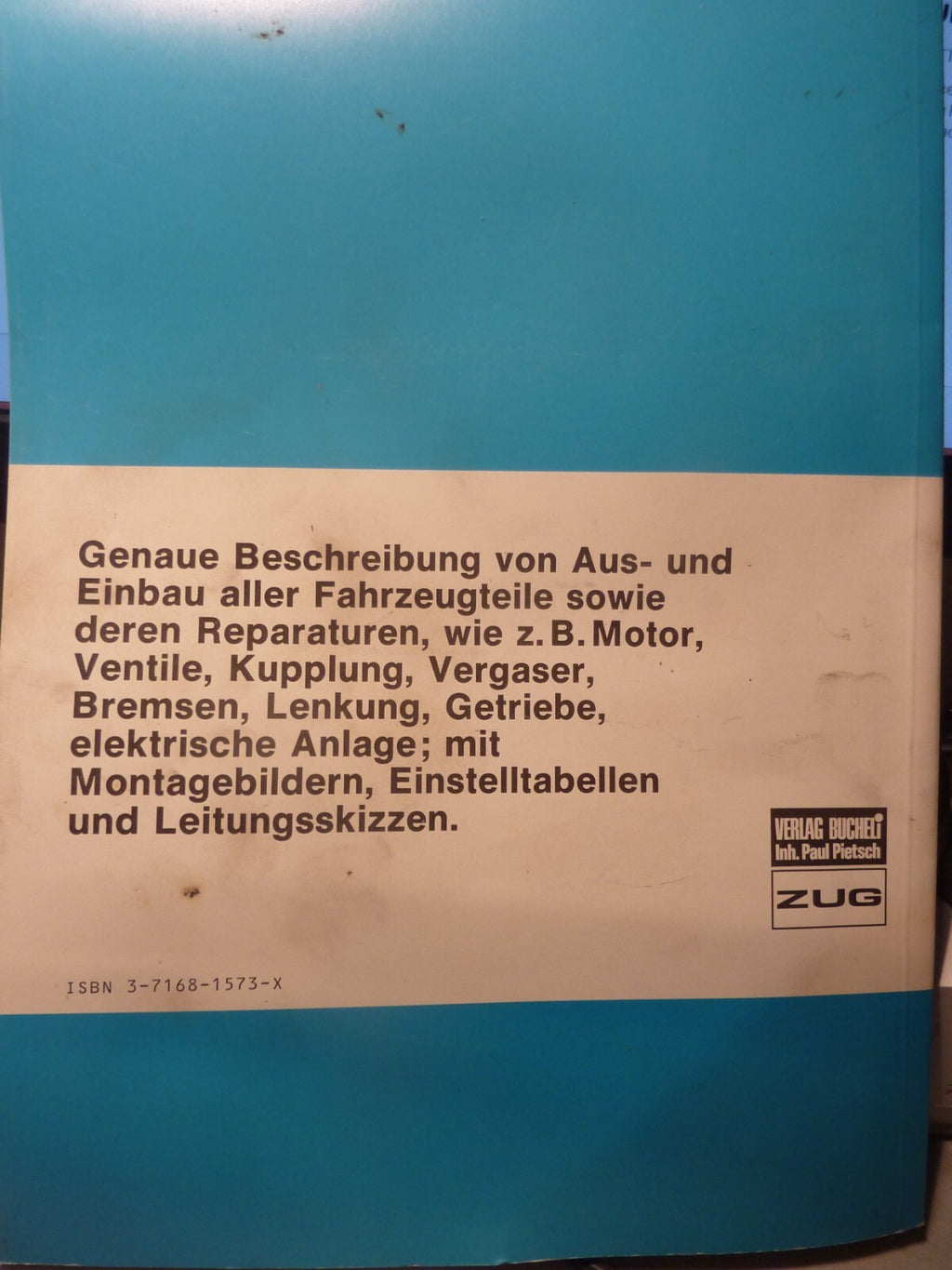 Reparaturanleitung Datsun Bluebird 1,6 GL / 1,8 GL - Serie 910 - ab 1979