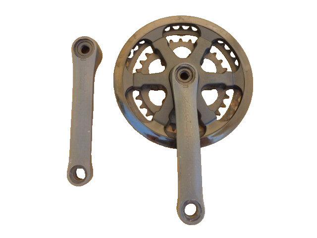 NOS Pédalier THUN NOVA vintage 30/38 dents  centre carré  manivelle 150 mm