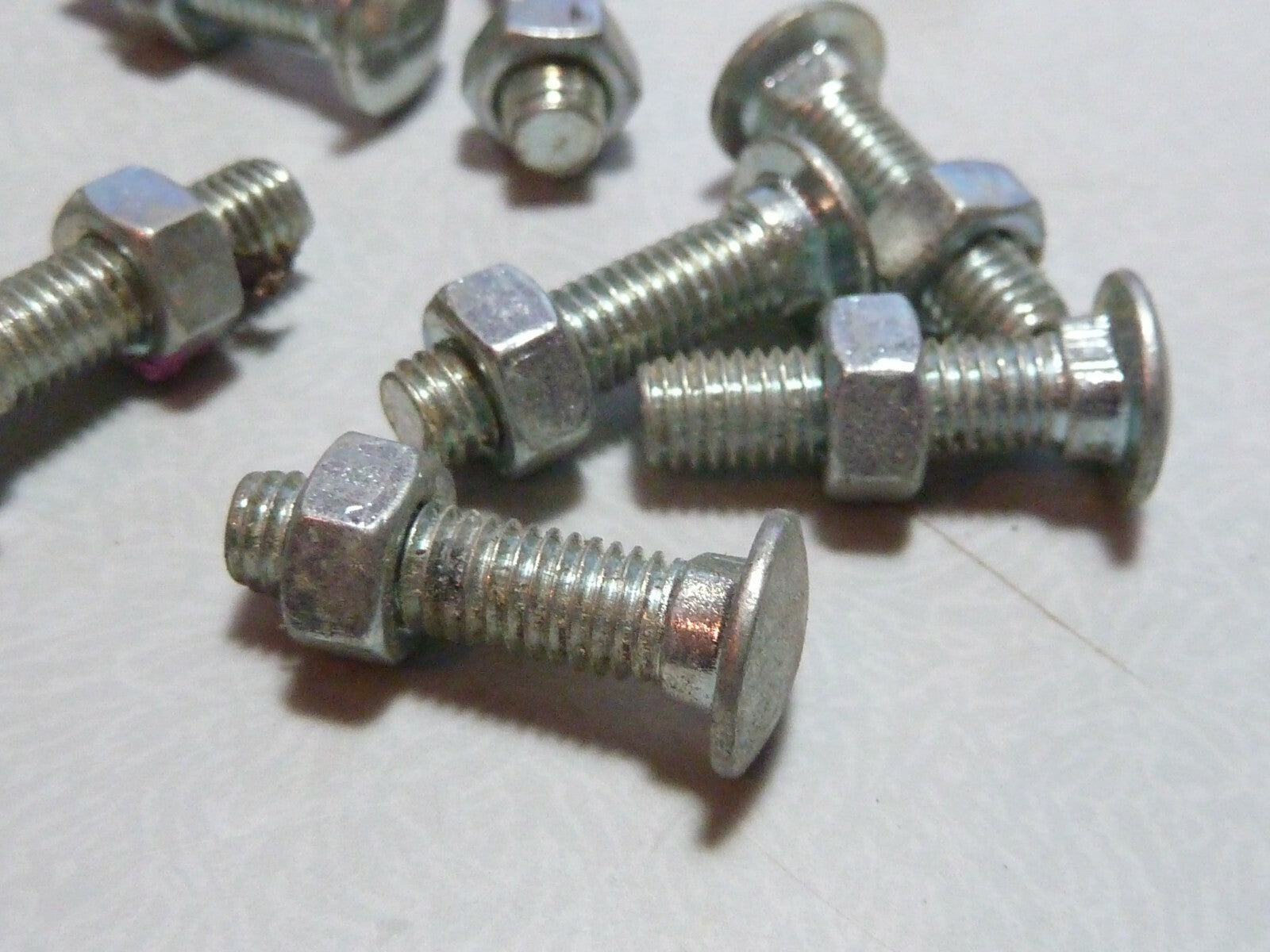 ✨ NOS NEU algi boulons 9 vis  méplat collet fixation de freins velo cyclo 5x20 ✨