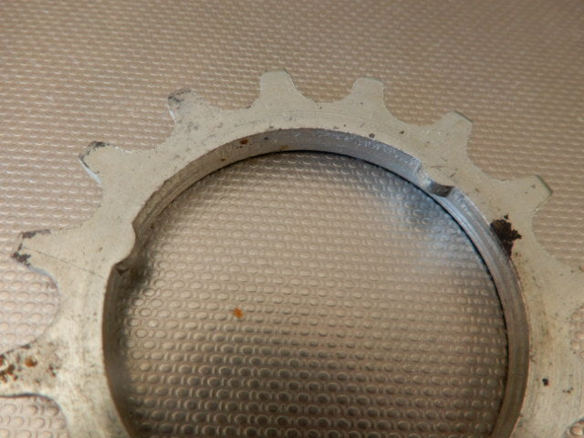 Sachs Maillard Sprocket.cogs pignon vintage 15 T Argent  silver NOS