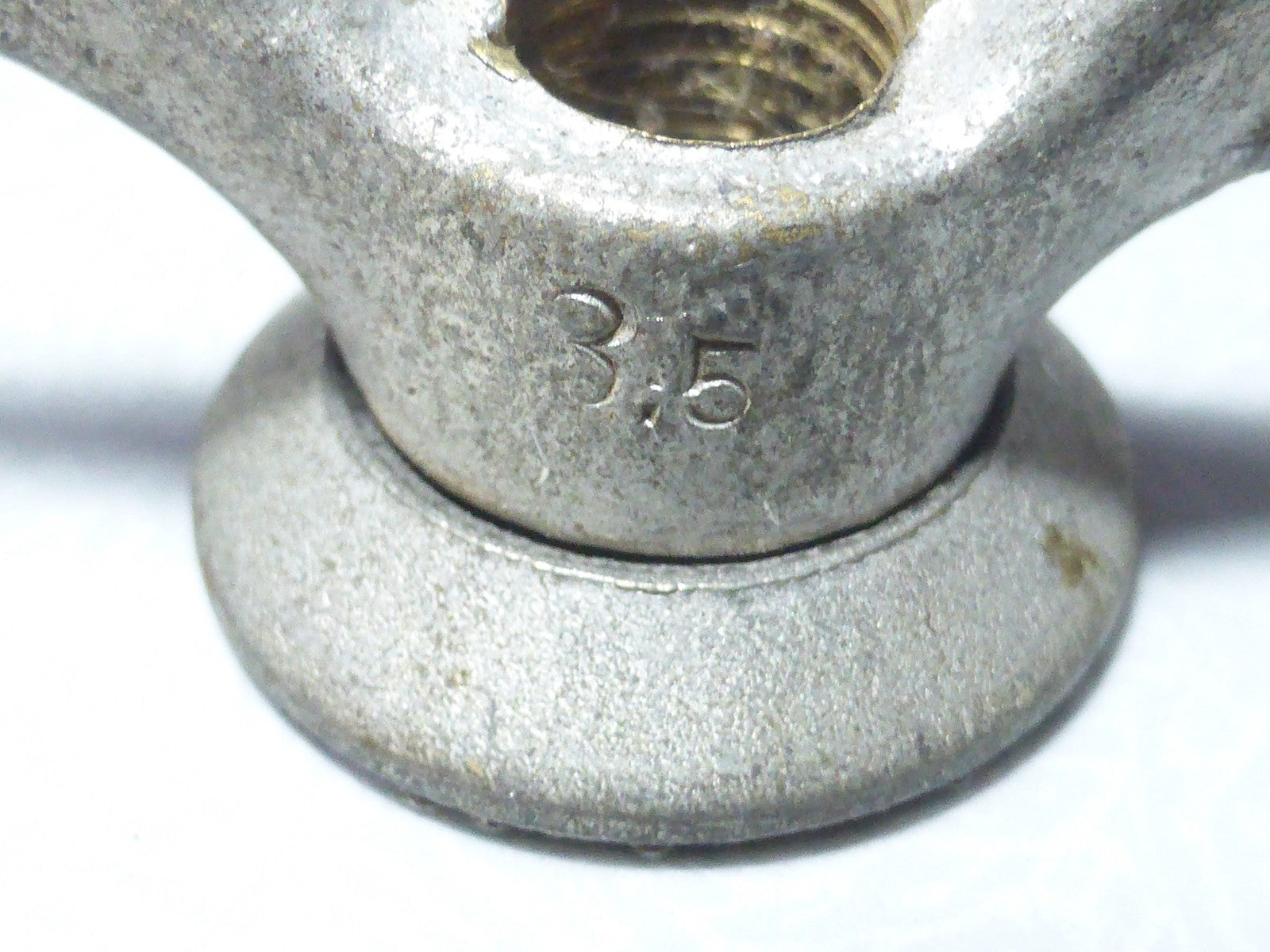 ✨NOS Neu 2 Écrous Papillon Vélo Ancien laiton Huret Wing Nuts 8.5 mm Vintage✨
