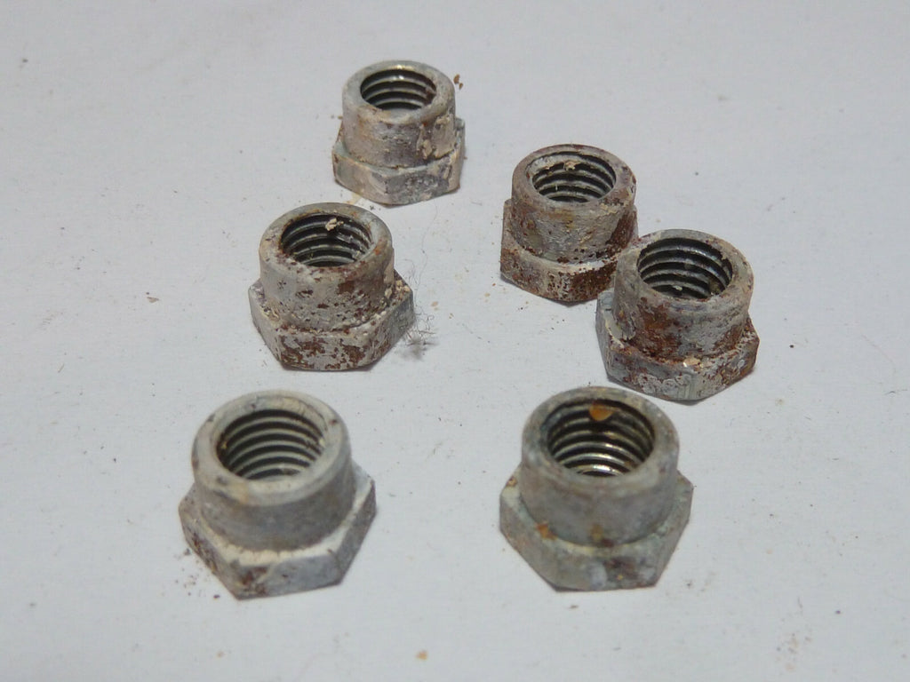 6  boulons tension chaine écrou de tendeur écrou couronne pédalier vélo vintage