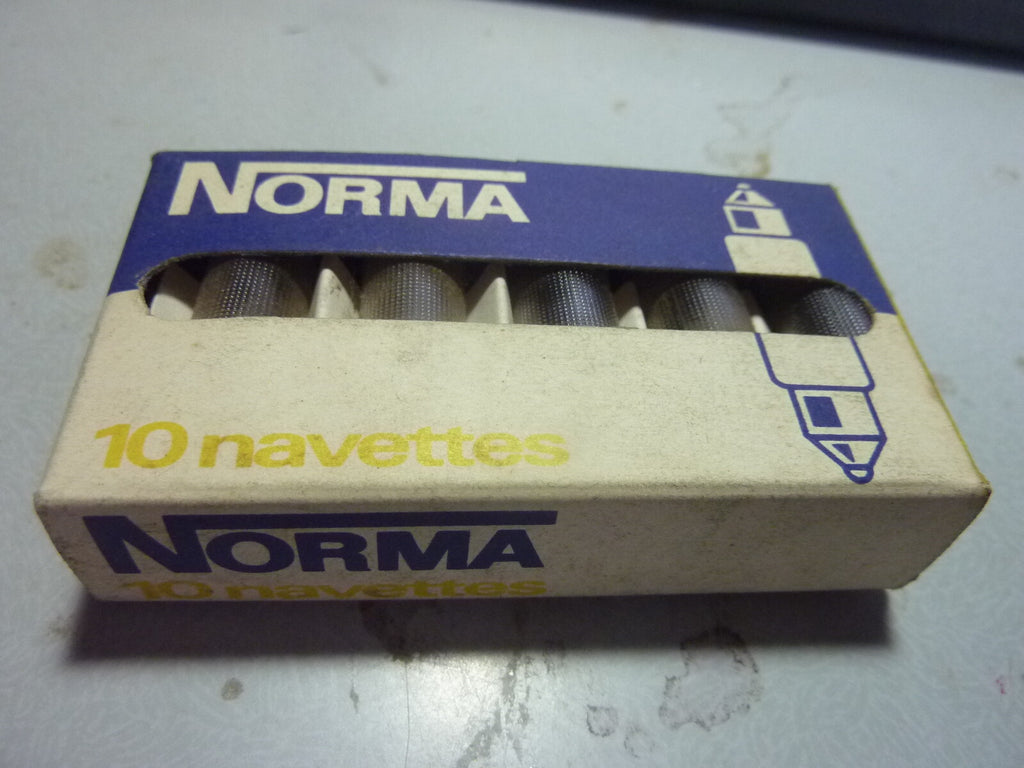 ✨ NOS – Lampe ampoule NORMA type “Navette” – 12V 7W – 10x42 – Ancien stock ✨