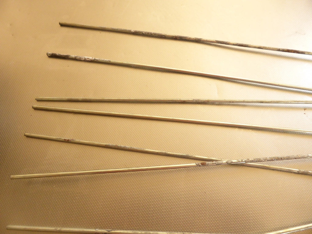 ✨✨lot 6 tringles de garde boue 360 mm Ø 3.5 mm acier vélo vintage 45 mm✨