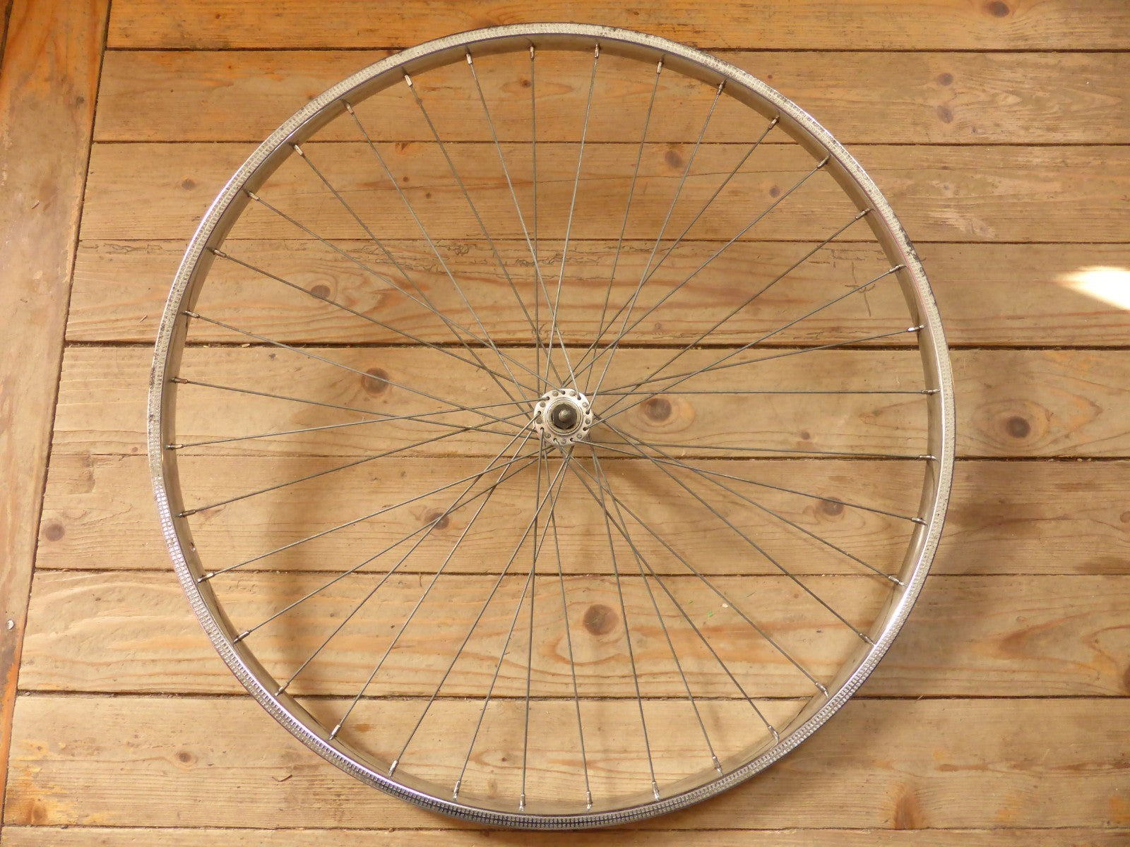 ✨ NOS  Roue Vélo Vintage SAMIR 650B Saminox 1983 – Moyeu Maillard✨