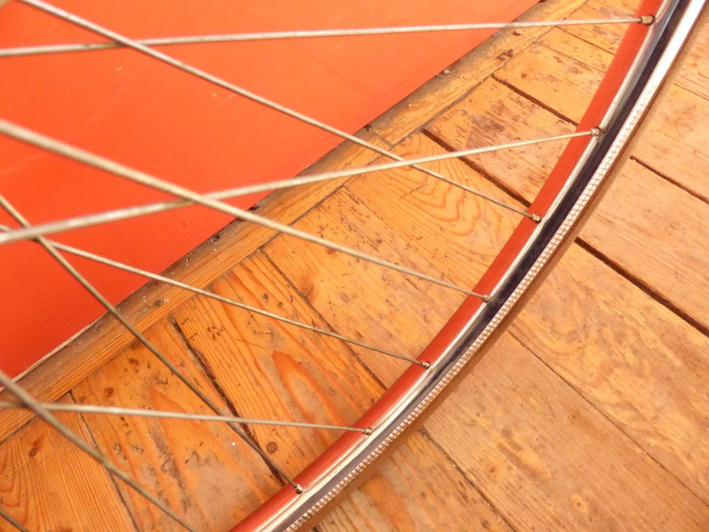 ✨ NOS Roue arrière velo vintage 700C (622) – SAMIR SAMINOX 1984 ✨