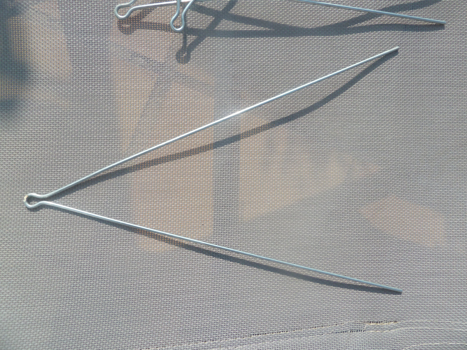 4 tringles de garde boue 310 mm Ø 2.9 mm acier vélo vintage