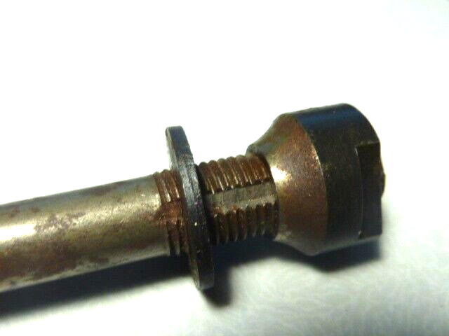 ✨ NOS neu 1 ancien axe creux atom 9.5x100 longeur 111 mm vintage✨