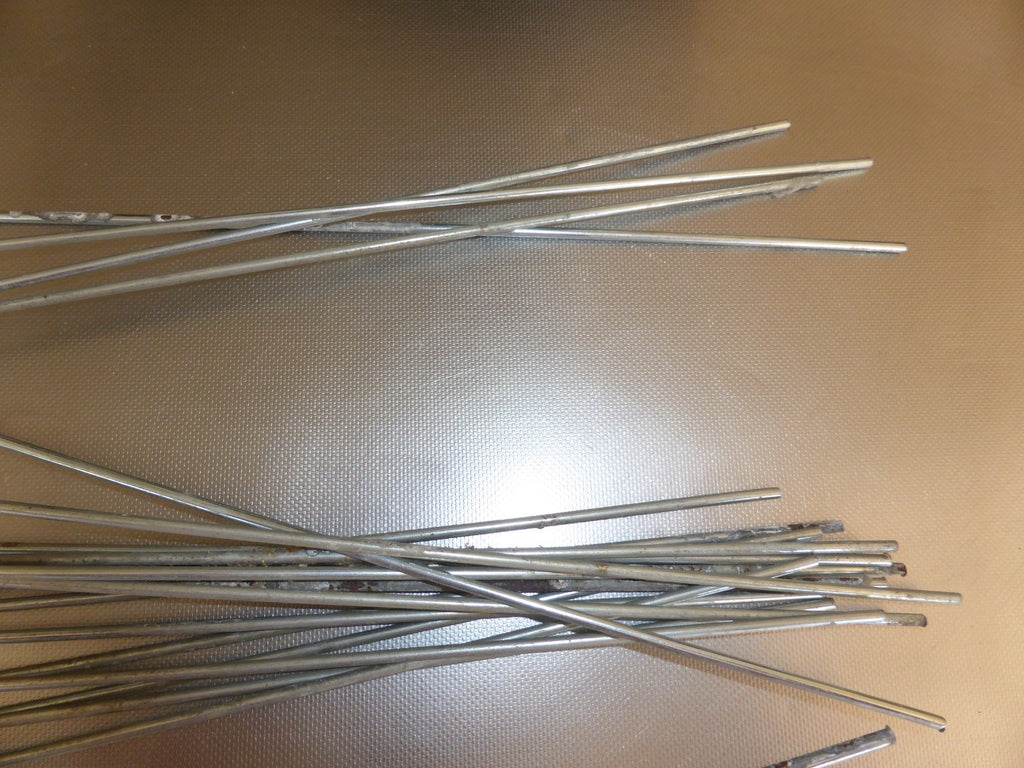 ✨ NOS lot 16 tringles de garde boue 350 mm Ø 3.5 mm acier vélo vintage 45 mm✨