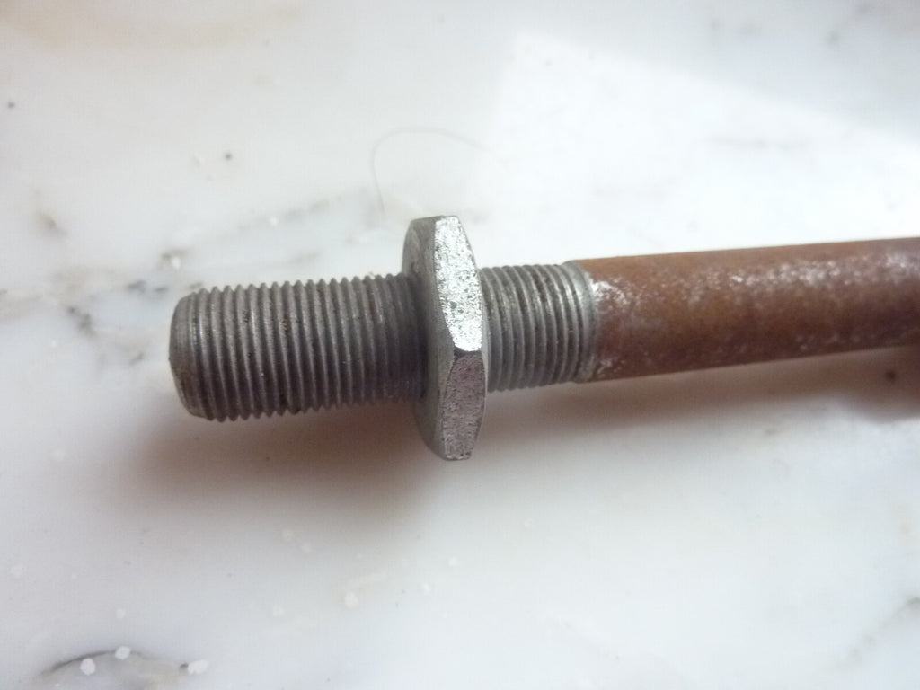NOS ancien axe de roue moto Motobecane Terrot 12 mm 180 mm vintage