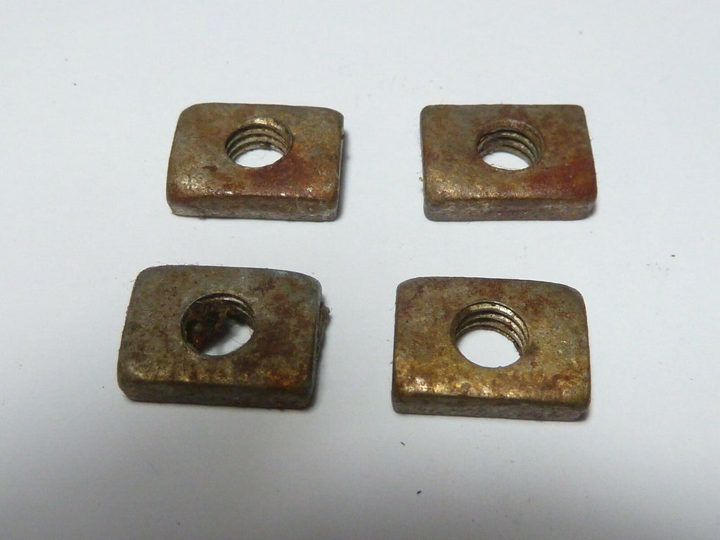 4 Ecrou rectangle 14.4 x 10,5 mm M6