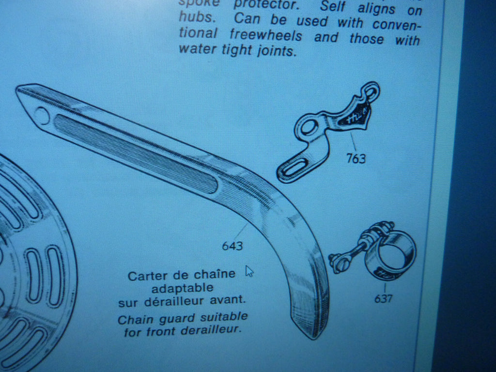 ✨ NOS Huret Demi-Collier Dérailleur Support Carter Front Derailleur Collar 763✨