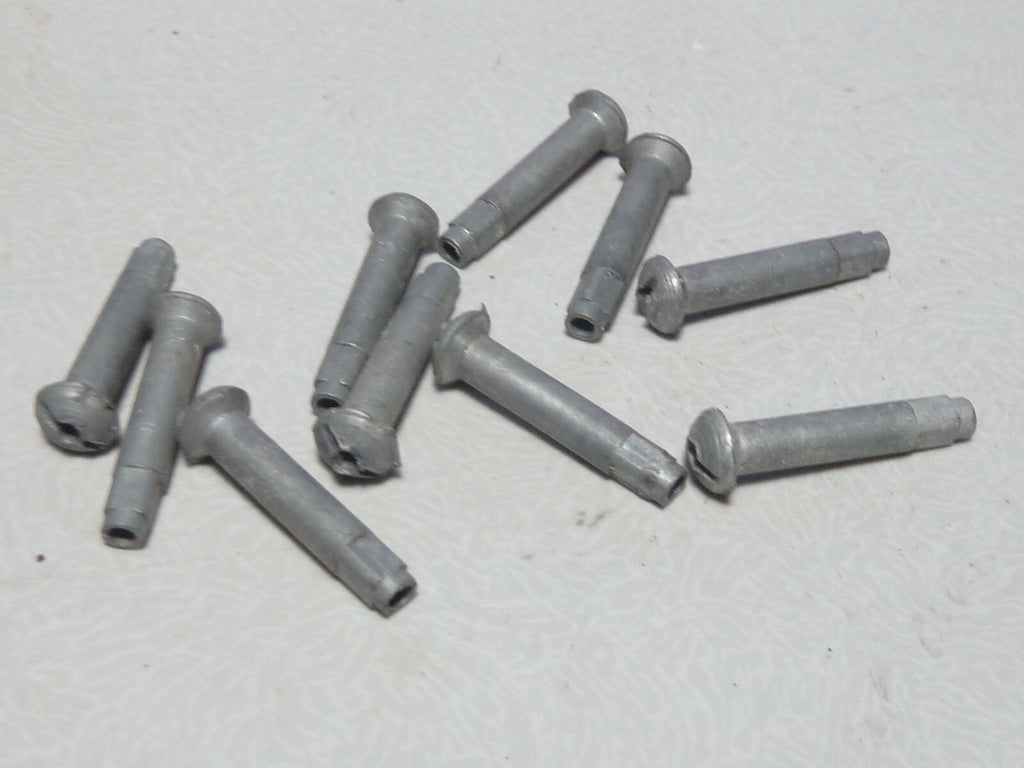 NOS neu Lot de 9 écrous de rayons anciens automoto 23x4 mm
