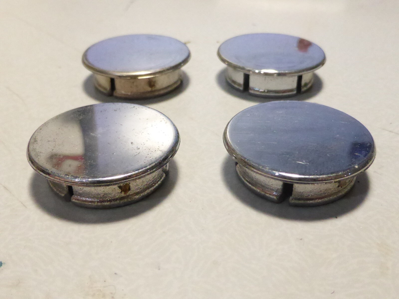 ✨ NOS vintage 4 HANDLEBAR END PLUGS  Bouchon de guidon ancien stock✨