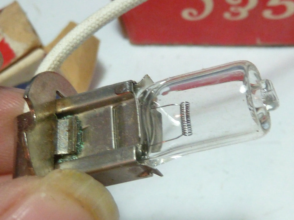 ampoule ancienne 12V 55W H3 halogene GEC vehicle bulb vintage