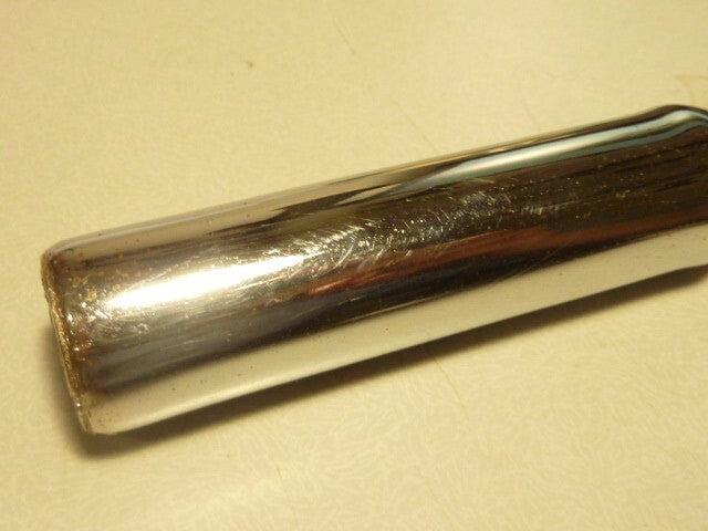 rare  tige tube de selle  25.6 mm vintage acier  86 gr  L 145 mm