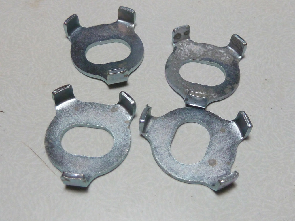 NOS lot 4 rondelles ALGI d'axe roue velo  avant sécurité  blocage anti rotation