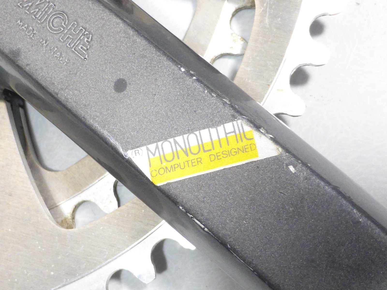 NOS Miche Monolithic Bicycle Crankset Double chainring 52-42