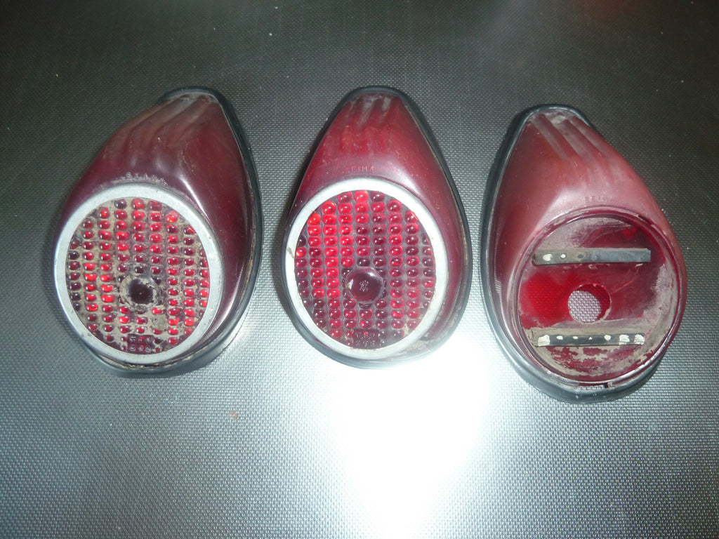 3 Cabochon feu arrière droit SEIMA (TPV 372) Citroen traction ?