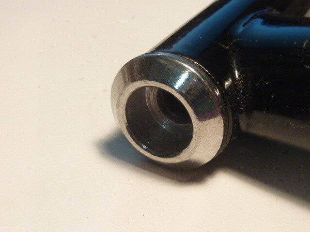 2 bague du haut de potence vtt vtc vintage stem chromé